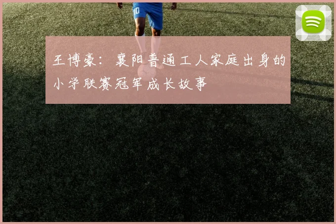 王博豪：襄阳普通工人家庭出身的小学联赛冠军成长故事